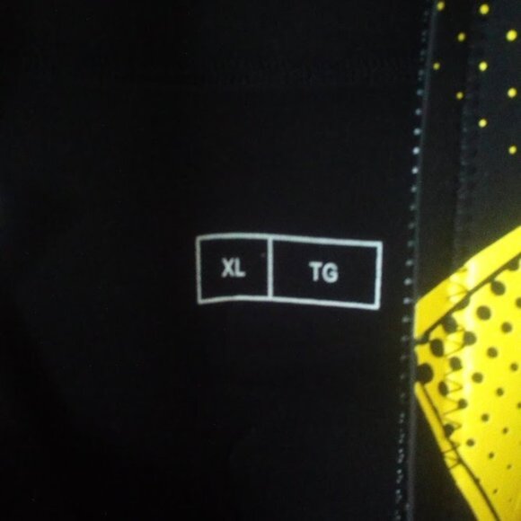 New Fluid Black & Yellow Short Wet Suit Adult Size US XL - Picture 13 of 15